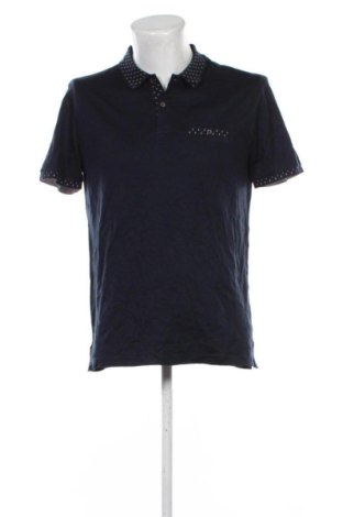 Męski T-shirt Dressmann, Rozmiar M, Kolor Niebieski, Cena 53,99 zł