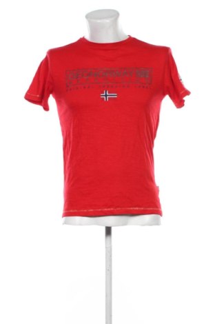 Pánske tričko  Geographical Norway, Veľkosť M, Farba Červená, Cena  20,96 €