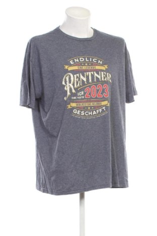 Ανδρικό t-shirt Gildan, Μέγεθος XXL, Χρώμα Γκρί, Τιμή 11,99 €