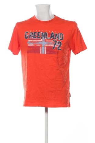 Herren T-Shirt GreenLand Nature, Größe L, Farbe Orange, Preis € 10,99