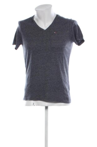 Męski T-shirt Hilfiger Denim, Rozmiar M, Kolor Szary, Cena 110,99 zł
