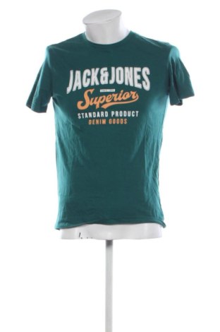 Ανδρικό t-shirt Jack & Jones, Μέγεθος M, Χρώμα Πράσινο, Τιμή 8,99 €
