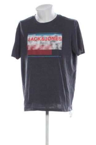 Męski T-shirt Jack & Jones, Rozmiar L, Kolor Szary, Cena 37,99 zł