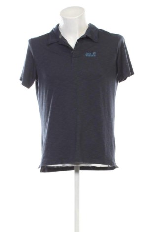 Tricou de bărbați Jack Wolfskin, Mărime M, Culoare Albastru, Preț 151,99 Lei