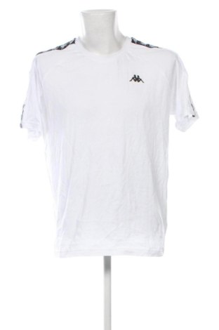 Tricou de bărbați Kappa, Mărime XL, Culoare Alb, Preț 106,35 Lei