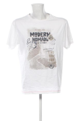 Herren T-Shirt Lerros, Größe L, Farbe Weiß, Preis € 10,99