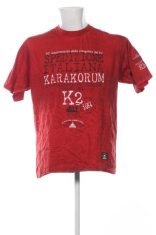 Мъжка тениска Light House, Размер L, Цвят Червен, Цена 8,18 €