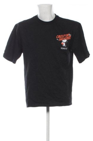 Męski T-shirt Peanuts, Rozmiar M, Kolor Czarny, Cena 51,99 zł