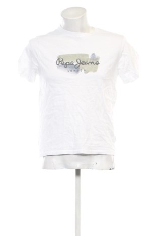 Męski T-shirt Pepe Jeans, Rozmiar S, Kolor Biały, Cena 72,99 zł