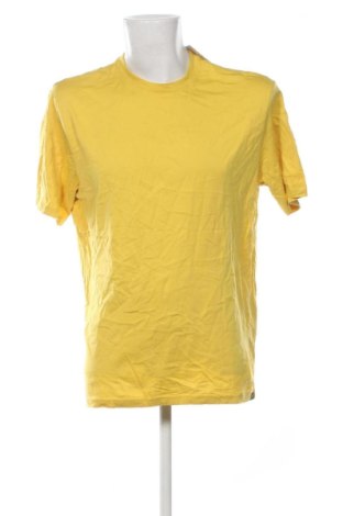 Męski T-shirt Piombo, Rozmiar XL, Kolor Żółty, Cena 72,99 zł
