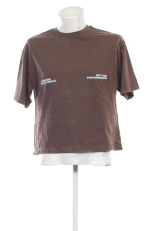 Herren Shirt Pull&Bear, Größe M, Farbe Braun, Preis 16,00 €