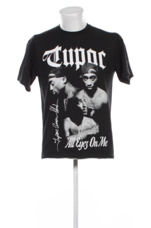 Мъжка тениска Pull&Bear, Размер M, Цвят Черен, Цена 10,22 €
