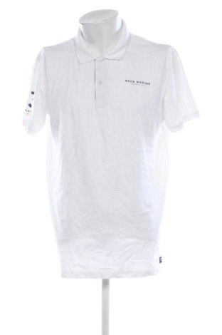 Męski T-shirt Race Marine, Rozmiar XXL, Kolor Biały, Cena 42,99 zł