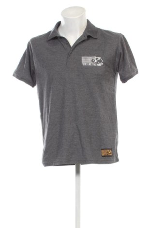 Мъжка тениска Ride Like The Wind, Размер L, Цвят Сив, Цена 10,23 €