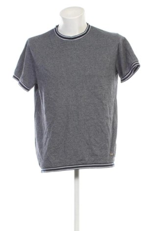 Ανδρικό t-shirt Sams, Μέγεθος L, Χρώμα Μπλέ, Τιμή 11,99 €