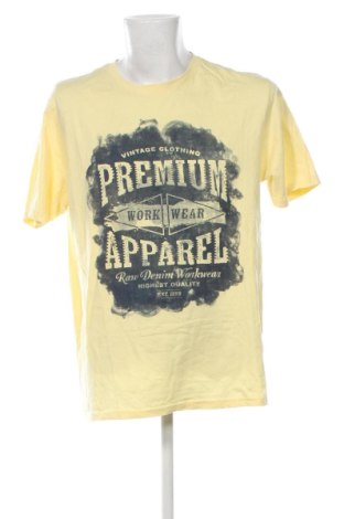 Мъжка тениска Smog, Размер XL, Цвят Жълт, Цена 10,00 €