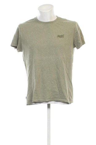 Мъжка тениска Superdry, Размер L, Цвят Зелен, Цена 9,71 €