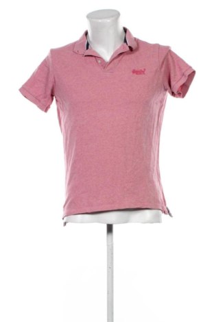 Męski T-shirt Superdry, Rozmiar L, Kolor Różowy, Cena 91,99 zł