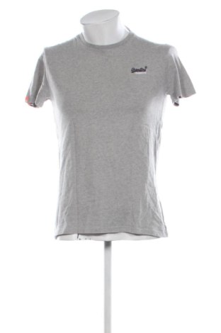 Ανδρικό t-shirt Superdry, Μέγεθος M, Χρώμα Γκρί, Τιμή 11,99 €