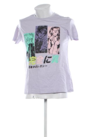Męski T-shirt Terranova, Rozmiar M, Kolor Fioletowy, Cena 51,99 zł