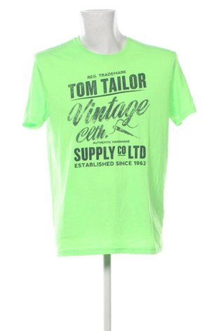 Férfi póló Tom Tailor, Méret L, Szín Zöld, Ár 3 929 Ft