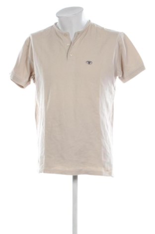 Męski T-shirt Tom Tailor, Rozmiar L, Kolor Beżowy, Cena 53,99 zł
