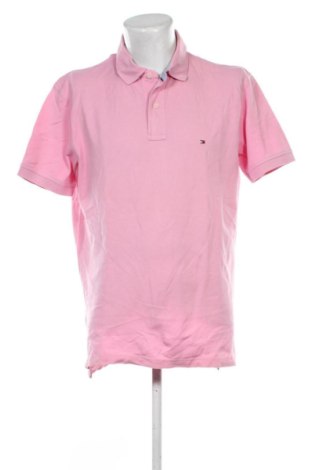 Tricou de bărbați Tommy Hilfiger, Mărime XL, Culoare Roz, Preț 215,99 Lei