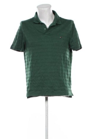 Мъжка тениска Tommy Hilfiger, Размер XL, Цвят Зелен, Цена 34,77 €