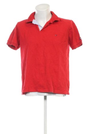 Pánské tričko  Tommy Hilfiger, Velikost M, Barva Červená, Cena  519,00 Kč