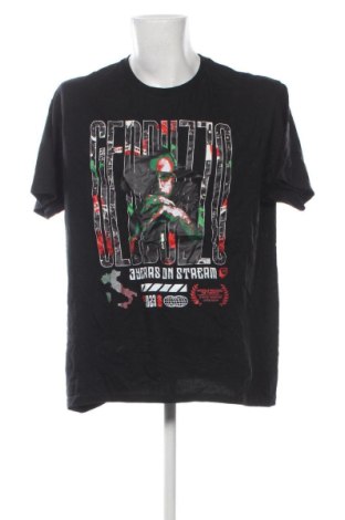Męski T-shirt Unbranded, Rozmiar XXL, Kolor Czarny, Cena 51,99 zł