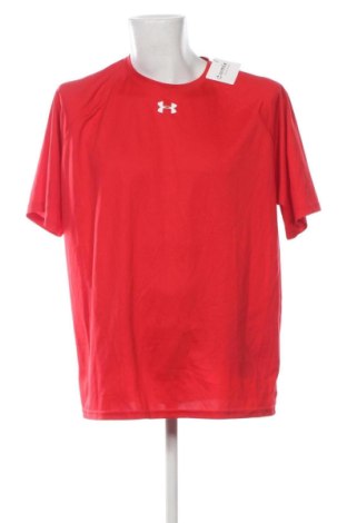 Tricou de bărbați Under Armour, Mărime XXL, Culoare Roșu, Preț 85,99 Lei