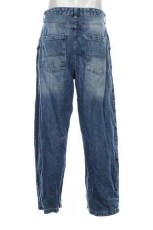 Męskie jeansy Bershka, Rozmiar M, Kolor Niebieski, Cena 106,85 zł