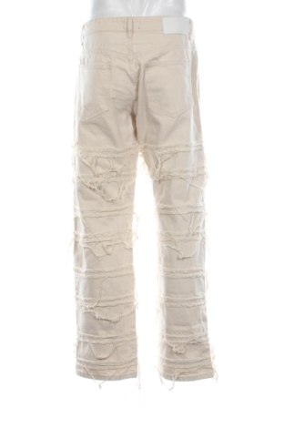 Blugi de bărbați Boohoo, Mărime L, Culoare Ecru, Preț 104,10 Lei