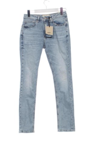 Blugi de bărbați Pull&Bear, Mărime S, Culoare Albastru, Preț 166,82 Lei