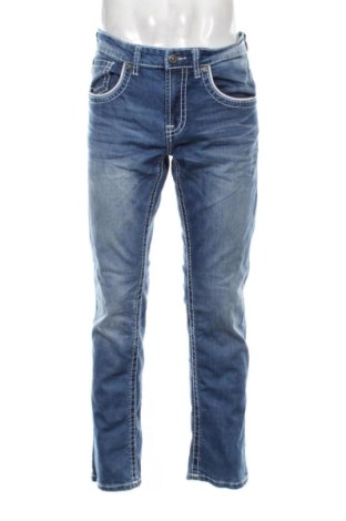 Męskie jeansy Smog, Rozmiar M, Kolor Niebieski, Cena 106,81 zł