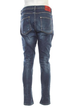 Męskie jeansy Zara, Rozmiar L, Kolor Niebieski, Cena 72,99 zł