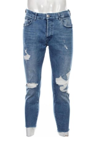Мъжки дънки Zara, Размер S, Цвят Син, Цена 13,29 €