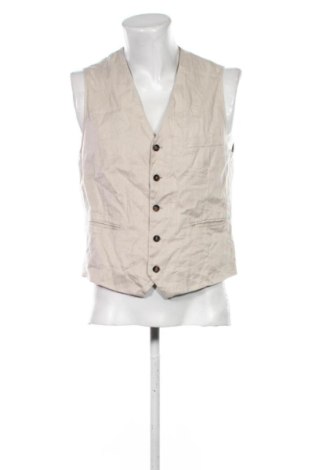 Herrenweste Walbusch, Größe L, Farbe Beige, Preis 35,00 €