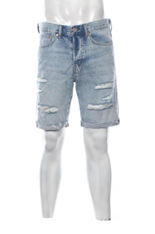 Męskie szorty H&M, Rozmiar L, Kolor Niebieski, Cena 80,38 zł