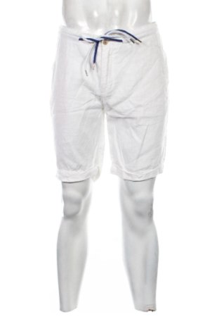 Pantaloni scurți de bărbați Zara, Mărime M, Culoare Alb, Preț 52,13 Lei