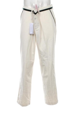 Pantaloni de bărbați Lacoste, Mărime L, Culoare Ecru, Preț 484,99 Lei