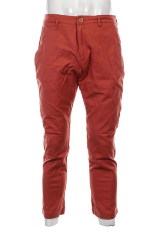 Pantaloni de bărbați SKFK, Mărime M, Culoare Portocaliu, Preț 215,99 Lei