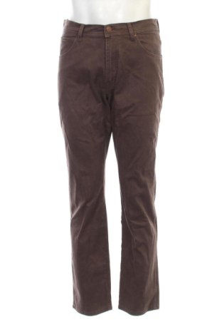 Pantaloni de bărbați Wrangler, Mărime M, Culoare Maro, Preț 182,46 Lei