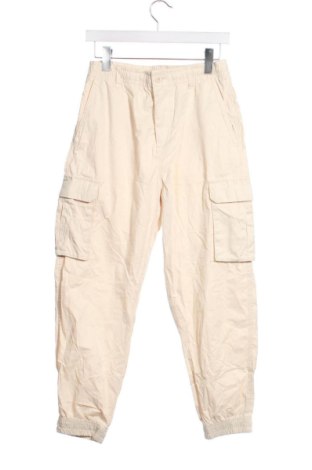 Pantaloni de bărbați Zara, Mărime S, Culoare Ecru, Preț 85,99 Lei