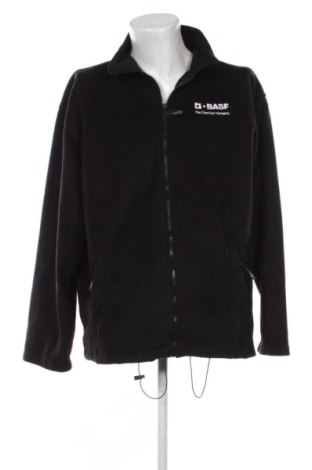 Мъжки поларен суитшърт James & Nicholson, Размер 3XL, Цвят Черен, Цена 25,05 €