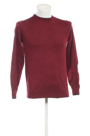 Ανδρικό πουλόβερ Cotton&silk, Μέγεθος L, Χρώμα Κόκκινο, Τιμή 21,99 €