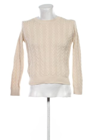 Pulover de bărbați H&M, Mărime S, Culoare Bej, Preț 72,47 Lei