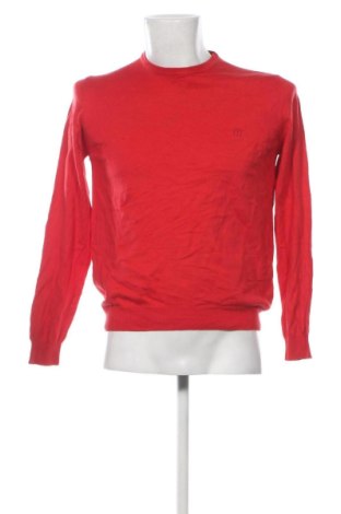 Мъжки пуловер Henry Cotton's, Размер M, Цвят Червен, Цена 32,21 €