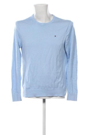 Herrenpullover Tommy Hilfiger, Größe M, Farbe Blau, Preis 46,00 €