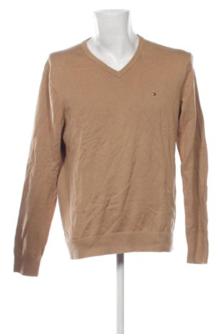 Herrenpullover Tommy Hilfiger, Größe XL, Farbe Beige, Preis 46,00 €